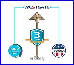 Westgate LED Landscape Garden Light- Solid Brass -12V Integrated LED
