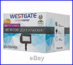 Westgate LED Outdoor Flood Light Knuckle Mount 120-277V Aluminum Housing