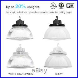 White 100W 4000K Led High Bay Light UFO Fixture Dimmable Warehouse Shop Lamp